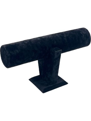 Siyah Renkli Tekli Bileklik Standı 23 cm Şık ve Kullanışlı