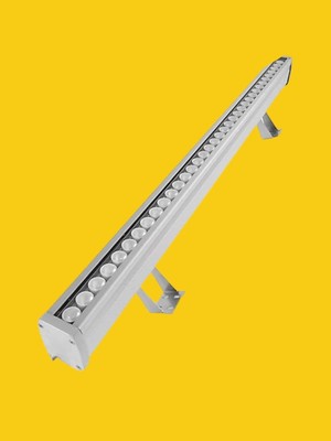 Powerr Led Aydınlatma 96 cm 36 Watt Sarı Amber Işık Wallwasher Duvar Boyama IP65