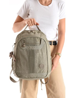 571 Collections Çanta Unisex Klınkir Kumaş Ultra Hafif Orta Boy Su Geçirmez Okul,günlük ve Seyahat Sırt Çantası