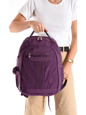 571 Collections Çanta Unisex Klınkir Kumaş Ultra Hafif Orta Boy Su Geçirmez Okul,günlük ve Seyahat Sırt Çantası