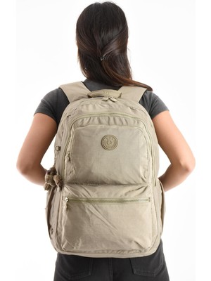 571 Collections Çanta Unisex Suya Dayanıklı Ultra Hafif Çok Bölmeli Büyük Boy Sırt Çantası(Su Geçirmez, Notebook, Laptop)