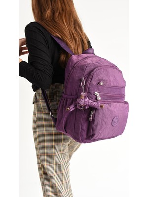 571 Collections Çanta Unisex Ultra Hafif Orta Boy Çok Cepli Su Geçirmez Günlük Veya Seyahat Sırt Çantası