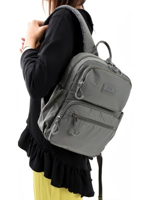 571 Collections Çanta Unisex Suya Dayanıklı Ultra Hafif Çok Bölmeli Orta Boy Sırt Çantası(Su Geçirmez, Notebook, Laptop)
