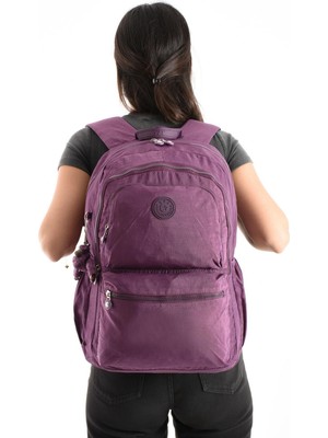 571 Collections Çanta Unisex Suya Dayanıklı Ultra Hafif Çok Bölmeli Büyük Boy Sırt Çantası(Su Geçirmez, Notebook, Laptop)