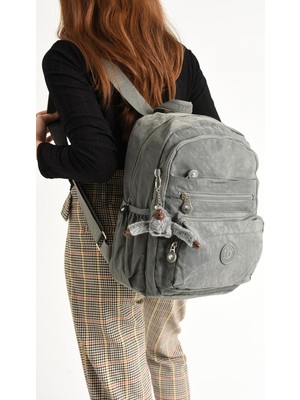 571 Collections Çanta Unisex Ultra Hafif Orta Boy Çok Cepli Su Geçirmez Günlük Veya Seyahat Sırt Çantası