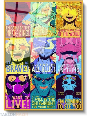 Tablonhazır Dikey Çerçeveli Cam Onepiece All Modern Ev Dekoru Duvar Sanatı Ev Ofis Tablosu