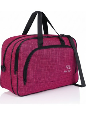 nil-01 UNISEX HAVLU KUMAŞ HOSTES VALİZ SEYAHAT TATİL SPOR HASTANE ÇOK GÖZLÜ EL VE OMUZ ÇANTASI KABİN BOY