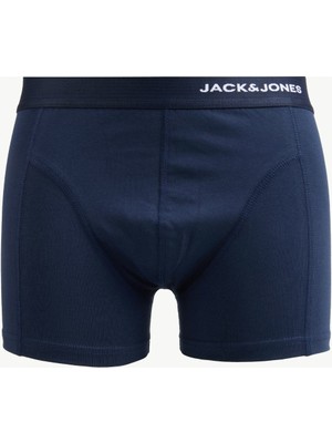 Jack & Jones Lacivert Erkek Boxer Jacallan Trunks Exc