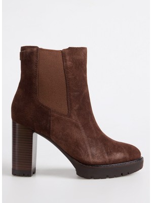 Lauren Ralph Lauren Siyah Kadın Topuklu Bot 802942566002