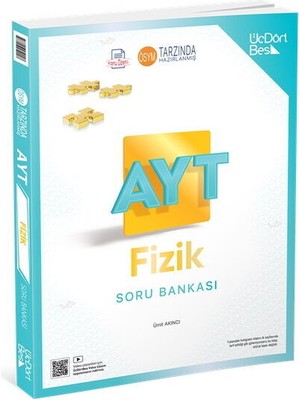 ÜçDörtBeş Yayınları 2026 AYT Fizik Soru Bankası