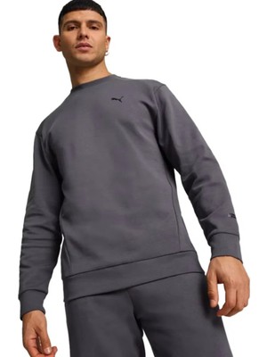 Puma Rad/cal Crew Gri Erkek Sweatshirt