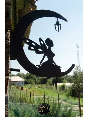 3Art Metal Metal Saksı Askılığı - Duvar Tipi Dekoratif Çiçek Askısı