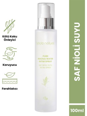 Bade Natural Nioli Suyu Intim Bakım Spreyi Doğal 100 ml