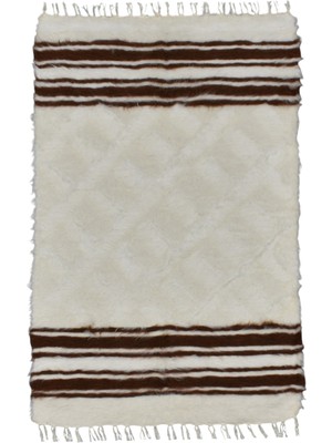 Kilim Antik El Dokuma Tiftik Yün Siirt Battaniyesi Kilim 0710 - Yeni - Çok Renkli