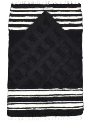 Kilim Antik El Dokuma Namazlık Seccade Tiftik Yün Siirt Battaniyesi Kilim 0712 - Yeni - Çok Renkli