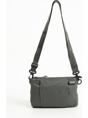 Sanmorris Kadın 4 Bölmeli Paraşüt Kumaş Ayarlanabilir Çapraz Askılı Çanta