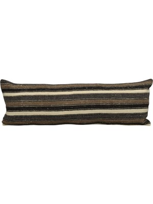 Kilim Antik El Dokuma Dekoratif Lumbar Kilim Kırlent Yastık Kılıfı 1107 - Yeni - Çok Renkli