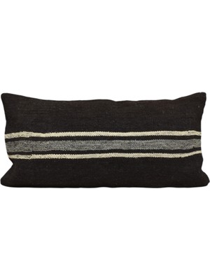 Kilim Antik El Dokuma Dekoratif Lumbar Kilim Kırlent Yastık Kılıfı 1066 - Yeni - Çok Renkli