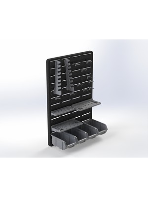 Eko Panolizer - Duvar Paneli - Takım Organizer Düzenleyici - Avadanlık Askısı