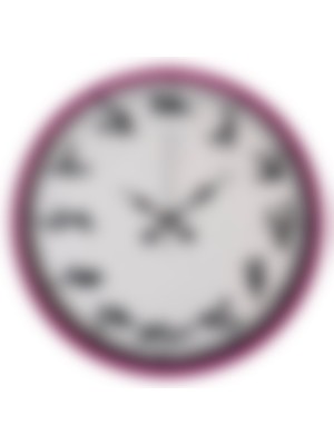 Konyax Pembe Renk Duvar Saati Pozisyon Temalı