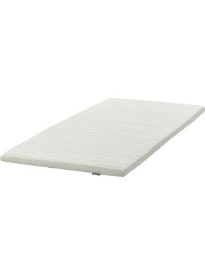 Hobiurun Tek Kişilik Yatak Pedi, Beyaz, 90X200 cm