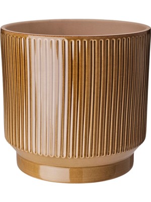 Hobiurun Seramik saksı, yeşil, 19 cm