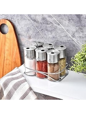 Tuncel Store Ar Yıldız Timeless 7 Parça Baharat Seti 130 ml