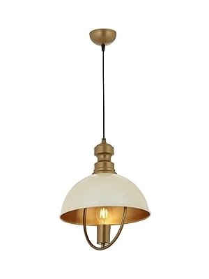 Tuncel Store Avonni Beyaz Boyalı Avize E27 Metal 35CM