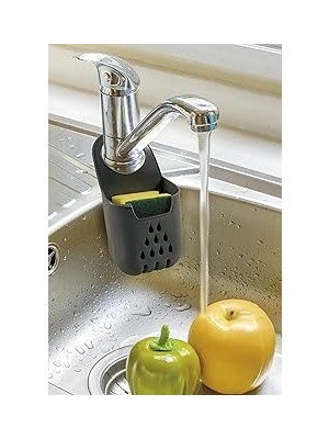 Tuncel Store Pratik Asılabilir Mutfak Banyo Silikon Bulaşık Süngerlik Evye Üstü Askılı Düzenleyici Süngerlik