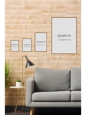 Storemax 7 Parça Çerçeve Görünümlü Mdf Tablo Seti