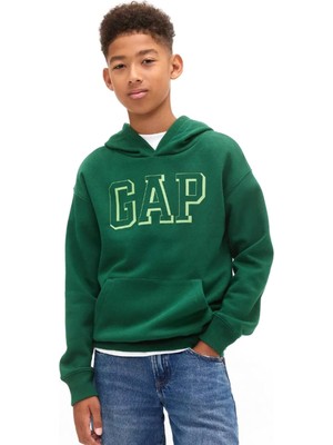 Gap V-Frch Logo Çocuk Sweatshirt