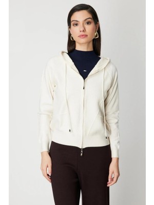 Eskişehir Mağazacılık 69909 Onteks Hırka Kapşonlu Fermuarlı