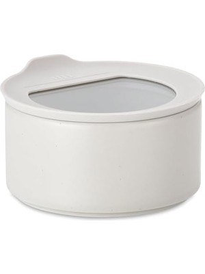 Storemax One Seramik Saklama Kabı Buz Beyaz 600 ml D-NEONE060-01