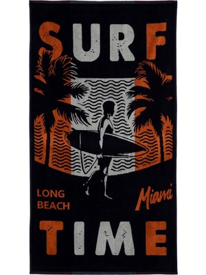 Storemax Erkek Erkek Pamuklu Plaj Havlusu, Lacivert,