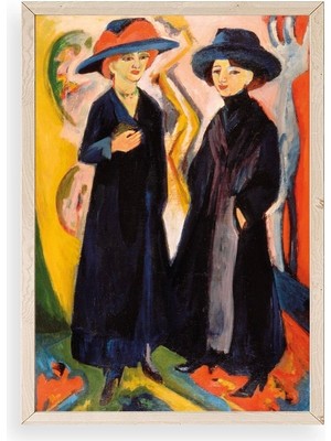 Daniska Ernst Ludwig Ahşap Çerçeveli Tablo