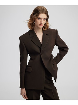 İpekyol Vatkalı kruvaze blazer IW6250106056074