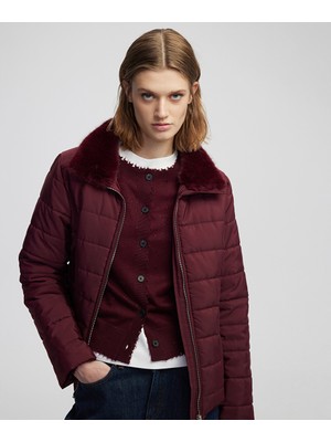 Miss İpekyol Suni kürk yakalı şişme mont IW6250012256035