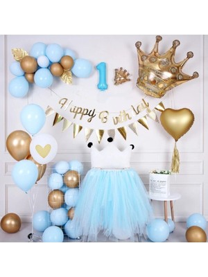 Düvenci Ticaret Çıtıpıtıstore 1 Yaş Doğum Günü Seti