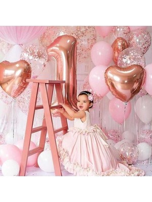 Düvenci Ticaret 1 Yaş Doğum Günü Kutlama Balon Seti