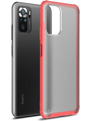 Ankayan Teknoloji Xiaomi Redmi Note 10 Kılıf Anky Volks Kapak-Kırmızı