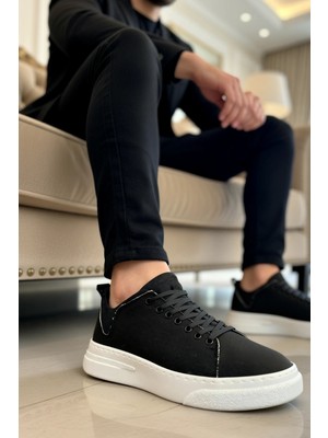 Benerly Erkek Düşük Taban Bağcıklı Kumaş Sneaker Fonksiyonel Dayanıklı Kaliteli Konforlu Estetik Şık
