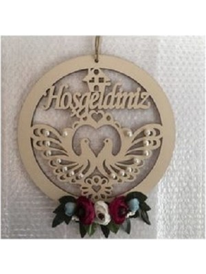 Evsay Plexi Kapı Süsü Lüks Kapı Süsü Duvar ve Kapı Süsü Ölçü:30*30