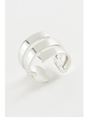 Marsilyan Burgulu Metal Yüzük