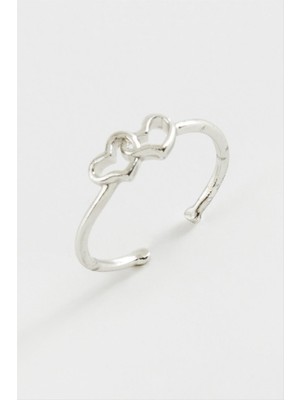 Marsilyan Kalp Metal Yüzük