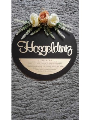 Evsay Hoşgeldiniz Kapı Süsü 30 cm