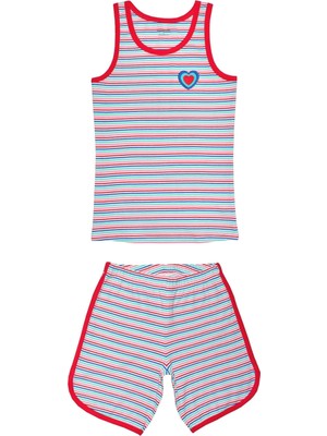 Organickid Party Kadın Atlet ve Şort Pijama Takımı