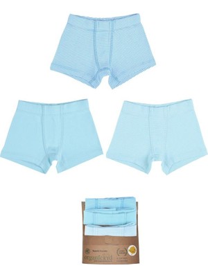 Organickid Ocean Erkek Çocuk Iç Çamaşır Set 3'lü