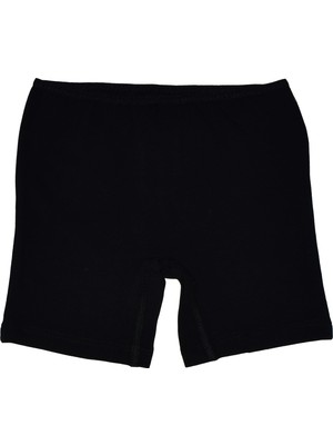 Organickid Basic Kız Çocuk Siyah Kısa Tayt