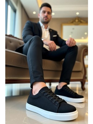 Benerly Erkek Bağcıklı Süet Sneaker Standart Kalıp Taban Fonksiyonel Dayanıklı Kaliteli Konforlu Şık