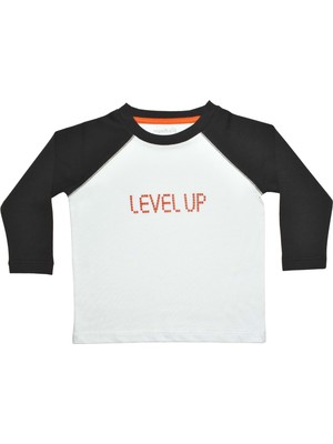 Organickid Gamer Erkek Çocuk Reglan Uzun Kollu Antrasit T-Shirt
